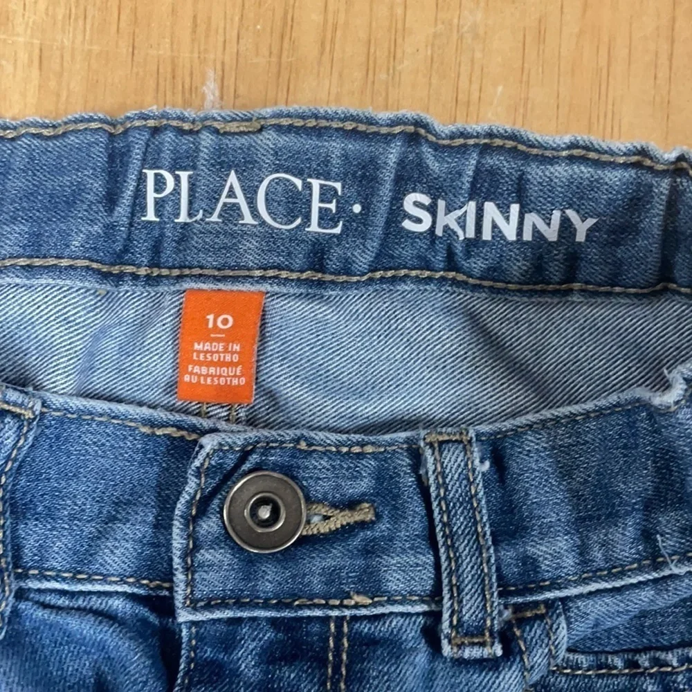 Children's Place boys Skinny Jeans,  adjustable, elastic back waist, 10